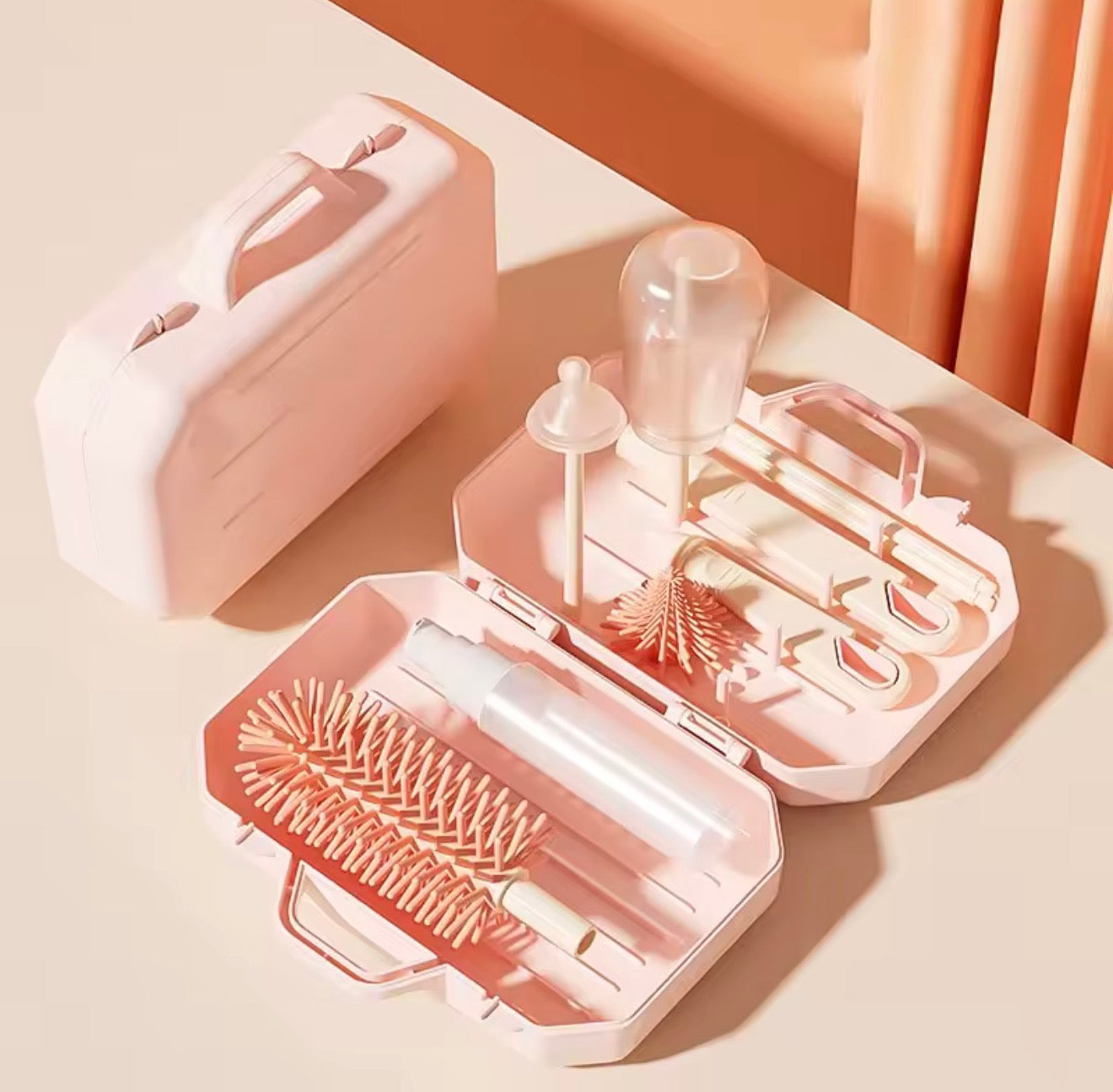 Cepillo Limpiabiberones 3 en 1 | Limpieza Profunda sin Esfuerzo