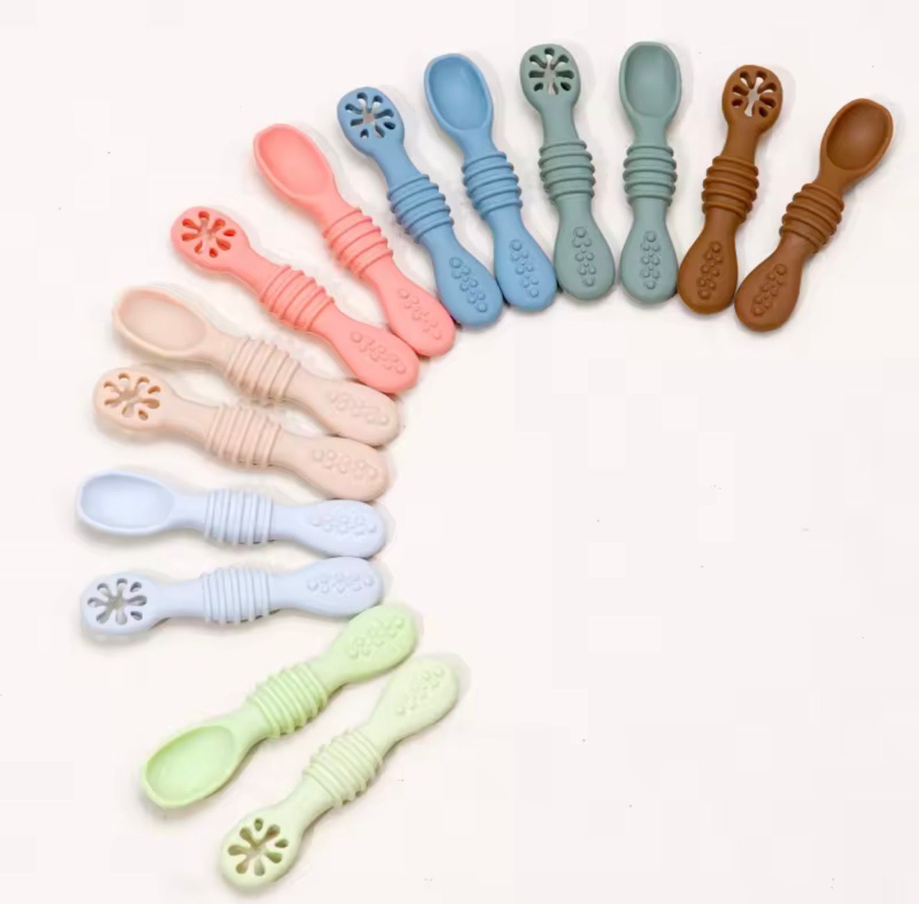 Silicone Spoons for Baby | Soft and Safe to Feed