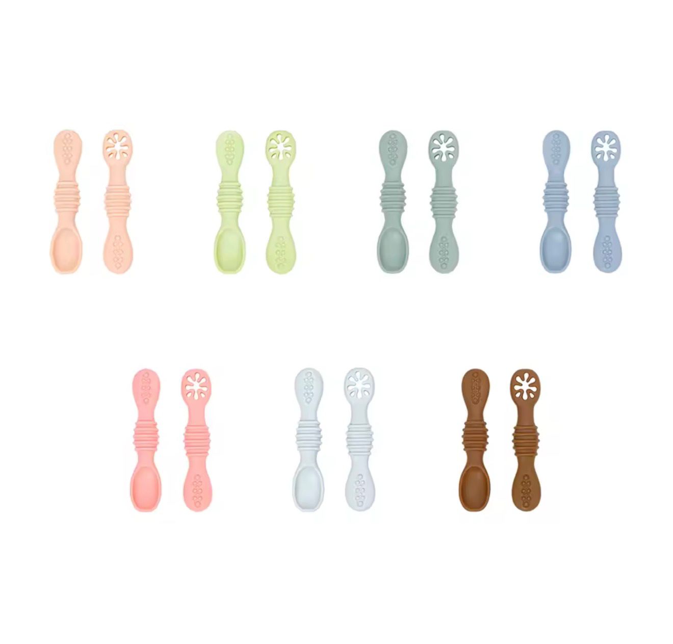 Silicone Spoons for Baby | Soft and Safe to Feed