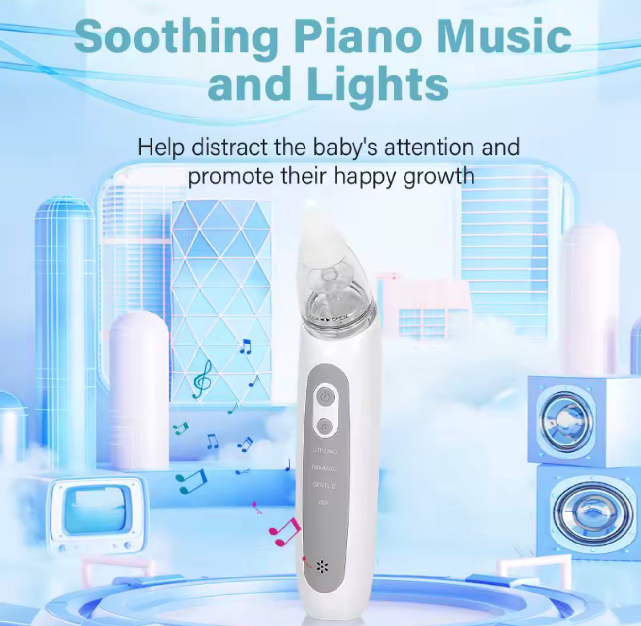 Electric Nasal Aspirator for Baby | Fast and Safe Relief